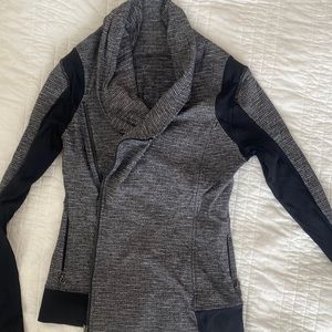 Lulu lemon cross front zip up.